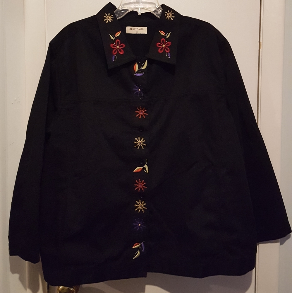 NWOT Gorgeous Bechamel Embroidered Jacket